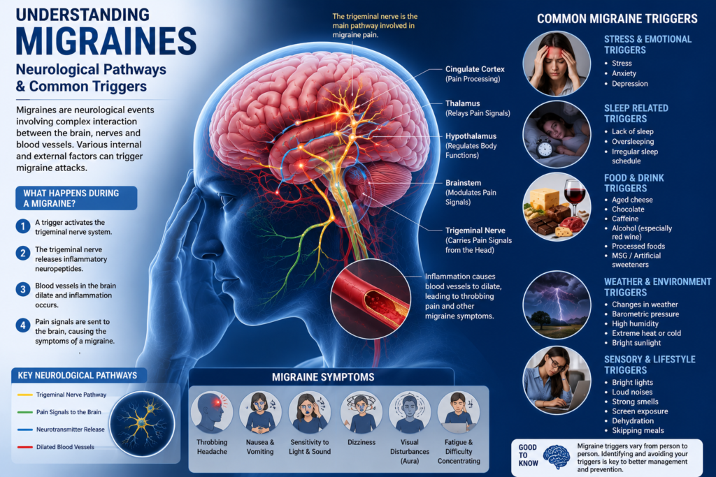 Understanding migraines and their triggers cover image